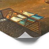 清中国の朝行列ファインアートポスター ポスター (角)