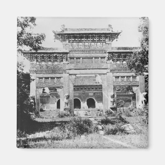 清台宗天皇陵 マグネット (正面)