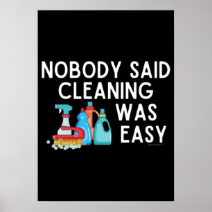 清掃は簡単ノベルティ ポスター