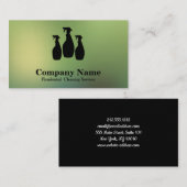 清掃エレガントサービス 名刺 (正面/裏面)