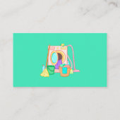 清掃カラフルサービス 名刺 (裏面)