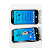 清掃クルー – ハウスキーパーまたはコンピュータクリーンアップ マグネット (縦)