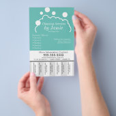 清掃サービスのビジネスのSUDSストリップを引き裂く チラシ (ハンドル)