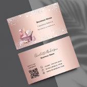 清掃サービスバラ金ゴールドが埃QRコードを発火させる 名刺