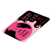 清掃サービスピンク紹介事業用磁石 マグネット (左側)