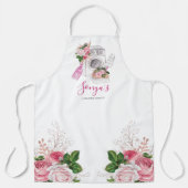 清掃サービスフローラ業 エプロン (正面)