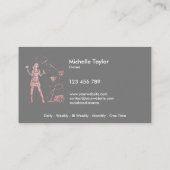 清掃サービスメイドコマーシャル部 名刺 (裏面)