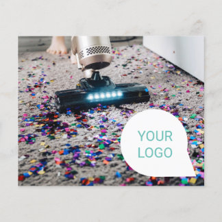 清掃サービスモダンシンプルパンフレットのチラシ チラシ