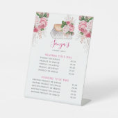 清掃サービスモダン業務清掃ブラシ 台座サイン (正面)