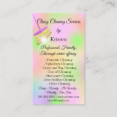 清掃サービス保ハウスQRCodeロゴグルーム 名刺 (正面)