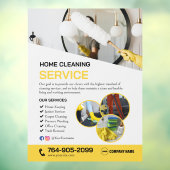 清掃サービス用カスタムウィンドウクリング ウィンドウサイン (シート3)