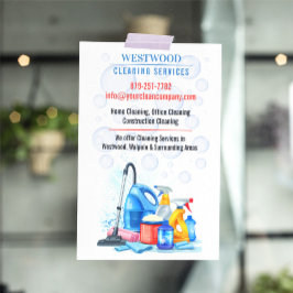 清掃サービス チラシ