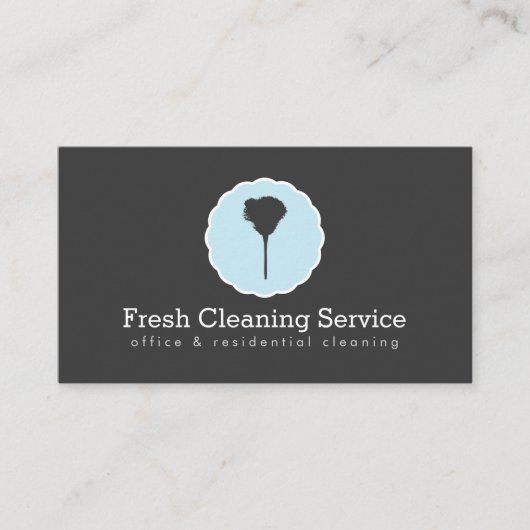清掃サービス，家政婦ヴィンテージスタイルIII 名刺 (正面)