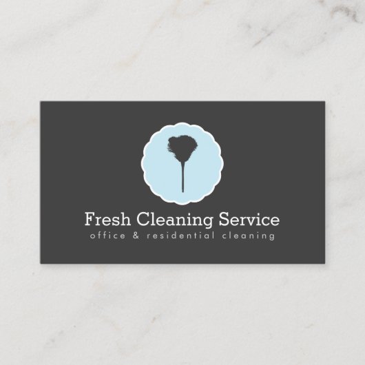 清掃サービス，家政婦ヴィンテージスタイルIII 名刺 (正面)