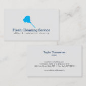 清掃サービス、家政婦II名刺 名刺 (正面/裏面)