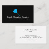 清掃サービス、家政婦III名刺 名刺 (正面/裏面)