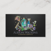 清掃サービス – Goldenフローラアート 名刺 (正面)