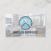 清掃ツールの名刺の衛生化 名刺 (正面)