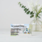 清掃ツールアイコン 名刺 (スタンド正面)