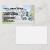 清掃ツールアイコン 名刺 (正面/裏面)