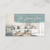 清掃ハウスクリーンサーモダンビス 名刺 (正面)