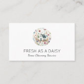 清掃ハウスクリーンサーモダンビス 名刺 (正面)