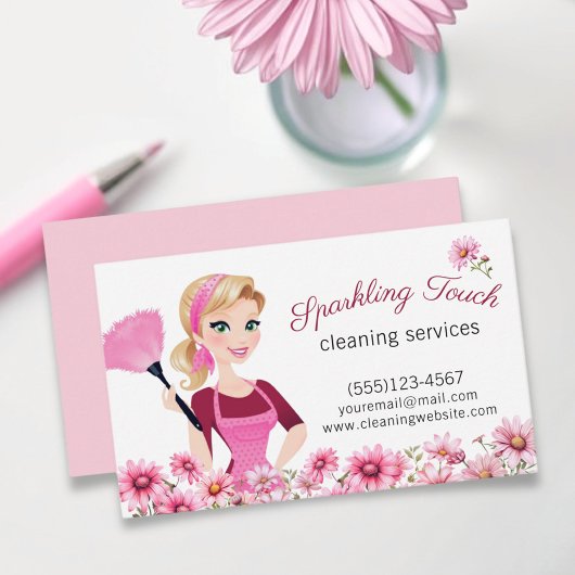 清掃メイドフローラハウスクリーニングサービス 名刺