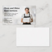 清掃メイド保持タオル 名刺 (正面/裏面)