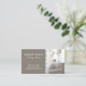 清掃モダンハウスクリーンサービスプロフェッショナル 名刺 (スタンド正面)