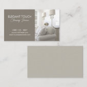 清掃モダンハウスクリーンサービスプロフェッショナル 名刺 (正面/裏面)