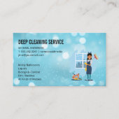清掃係 |クリーニングサービス 名刺 (正面)