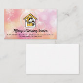 清掃係 | シャボン 名刺 (正面/裏面)