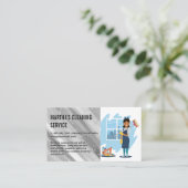 清掃係 | メイド 名刺 (スタンド正面)