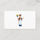 清掃係 | 家の保業務 名刺 (裏面)