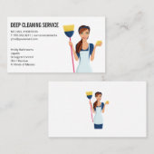 清掃係 | 家の保業務 名刺 (正面/裏面)