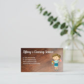 清掃係 | 木床 名刺 (スタンド正面)