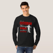 清掃員のモップ用備品 Tシャツ (正面フル)