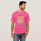清掃員の学校引用文 Tシャツ (正面フル)