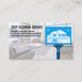 清掃室 |メイドサービス 名刺 (正面)