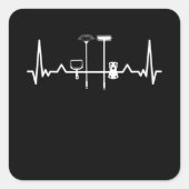 清掃家政婦ギフト スクエアシール (正面)