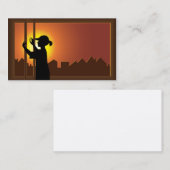 清掃業 名刺 (正面/裏面)