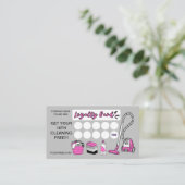 清掃用ロイヤリティカード コーリングカード (スタンド正面)