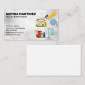 清掃用具及び清掃用具 名刺 (正面/裏面)