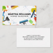 清掃用具 | 床タイル 名刺 (正面/裏面)