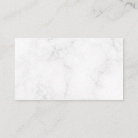 清掃用品を備えた作業者の清掃 名刺 (裏面)