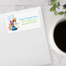 清掃用品デザイン住宅清掃サービス ラベル