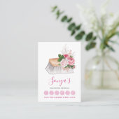 清掃用水色清掃ブラシ ロイヤリティカード (スタンド正面)