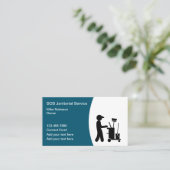 清掃用清掃名刺 名刺 (スタンド正面)