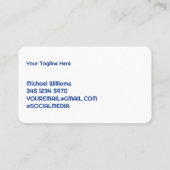 清掃用清掃名刺 名刺 (裏面)