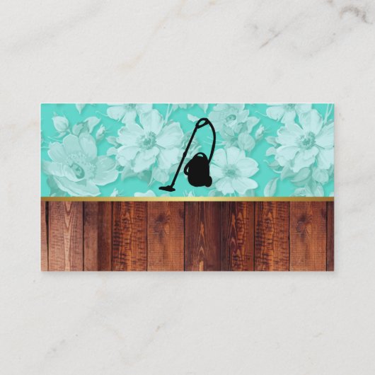 清掃用花木パネル 名刺 (裏面)